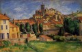Gardanne Horizontal View Paul Cezanne